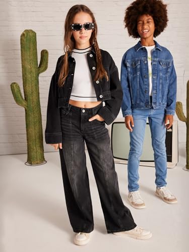 Mayoral Jean Jacket for Girls Black4