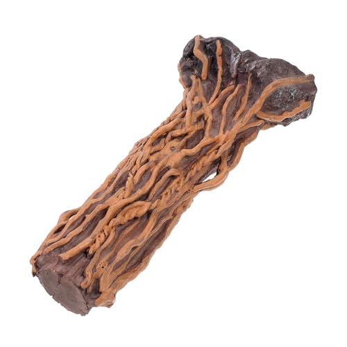 Toyvian Decoración para Acuario de Árbol Simulado Resina Columna Dragón y Raíces Realistas Resistente Deformaciones para Peceras y Paisajes Acuáticos Interiores