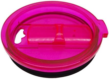 Hot Sale!Slider Closure Lid For 20 Oz,Canserin Spill And Splash Resistant (Pink)