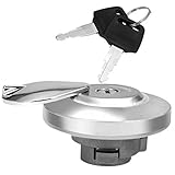 Larlansz Fuel Gas Tank Cap Lock Cover with Keys For Honda VTX Shadow Rebel Magna VT600 750 1100 1300