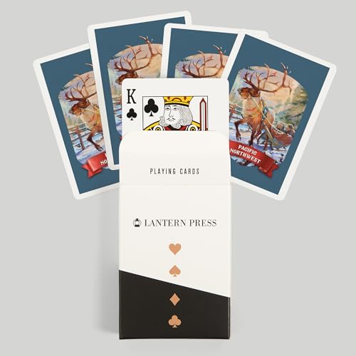 Lantern Press Baraja Poker 52 Cartas Pacific Northwest miniatura 6