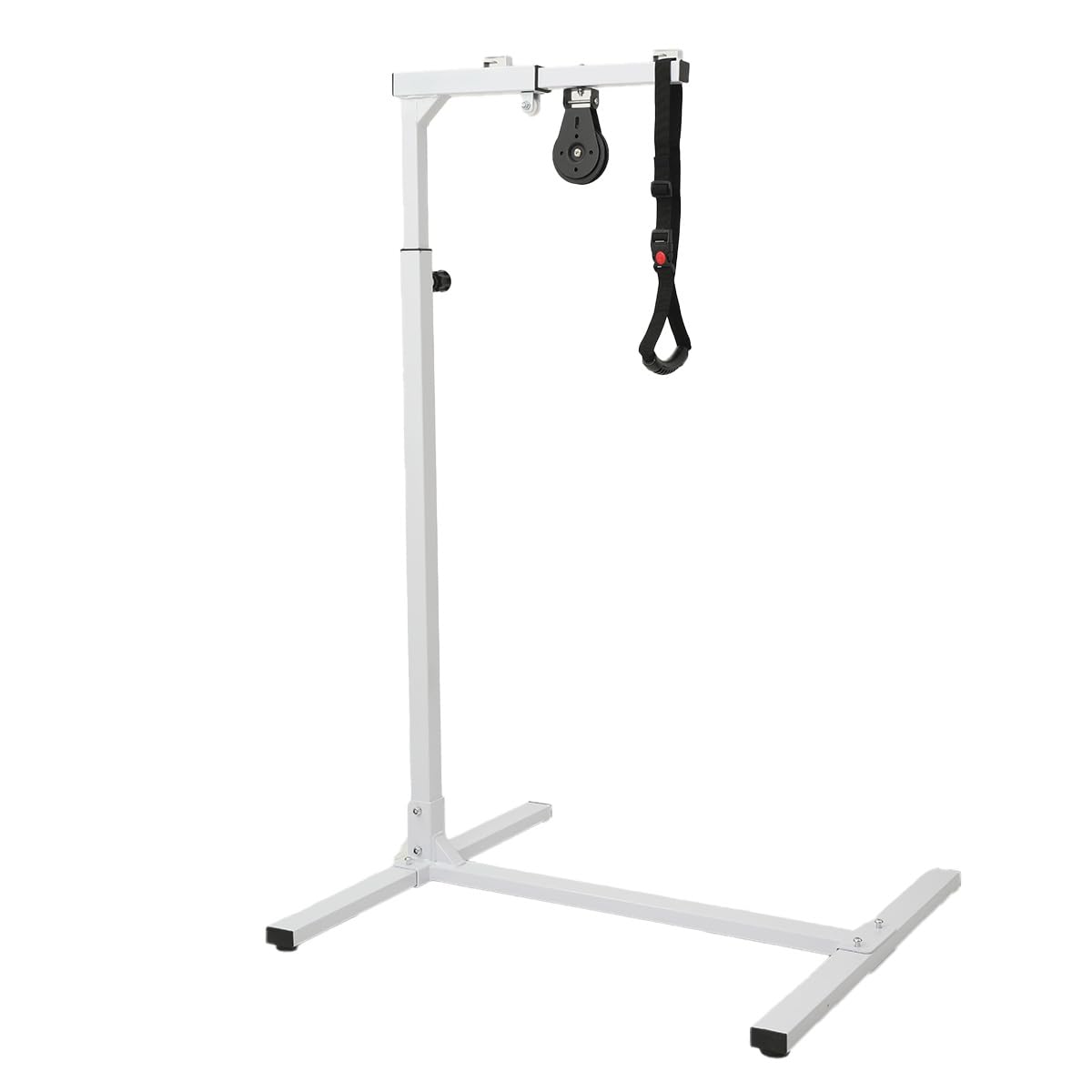 Potence de Lit, Barre Trapèze de Lit Autoportante en Acier Robuste, Capacité 150 kg, Aide à se Lever pour Personnes Âgées, Handicapées, Patients, Hôpital, Maison de Retraite, Soins à Domicile