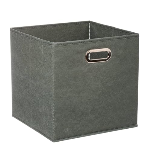 5five - panier tissu 31x31cm mix n' modul vert kaki