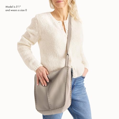 Image of The Sak Los Feliz Crossbody Purse - Women's Leather Handbag For Everyday & Travel - Cross Body With Adjustable Shoulder Strap