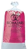 neoLab 3-1042 Biohazard-Entsorgungsbeutel 30 x 61 cm, PP (100-er Pack)