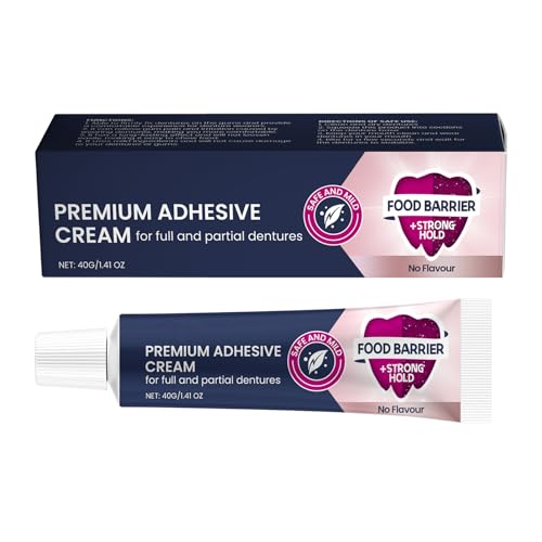 Wowstic - Prothesenkleber Zahnprothesen-Haftmittel, Haftcreme für Zahnprothesen, Thermoplastischer Zahnprothesenkleber mit starkem Halt, Thermoplastic Denture Adhesive zur Prothesenanpassung, Einfach Anzuwenden