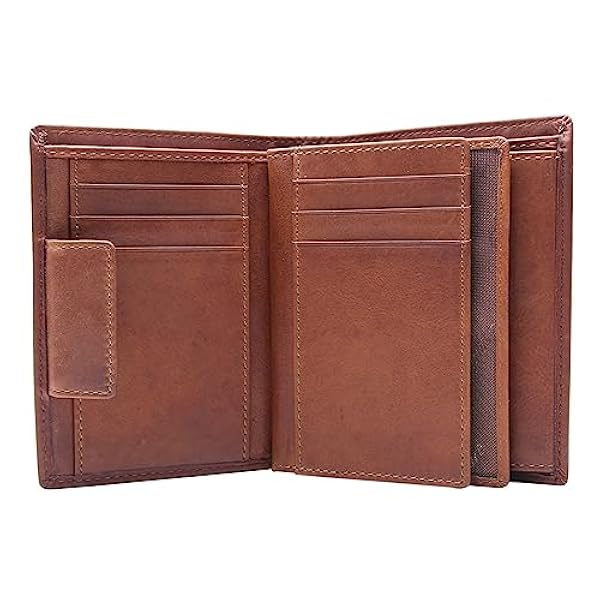 Esquire Dallas Portemonnee RFID-bescherming Leer 10.5 cm