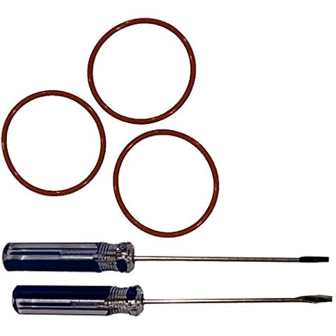 Neato Botvac Compatible Side Brush Drive Belt O Ring Replacement Kit with 3 Belts and Tools for Easy Replacement Cover