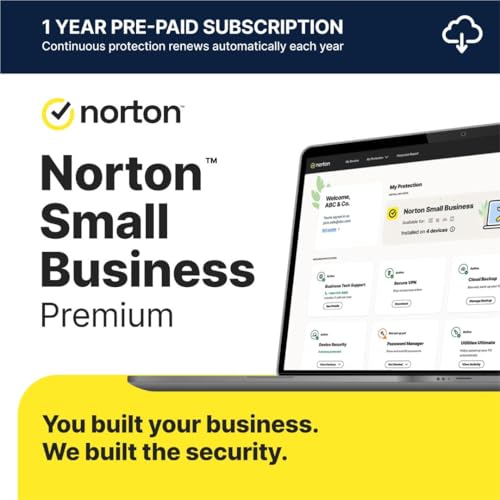 Norton Small Business Premium, 10 Devices – Protect What You’ve