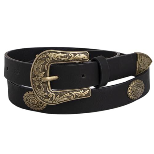 Versatile Waist Belt Floral Buckle Punk Chain Costume Belt For Wrap Dress Waist Belt For Suit Skirt Jeans Jewelry