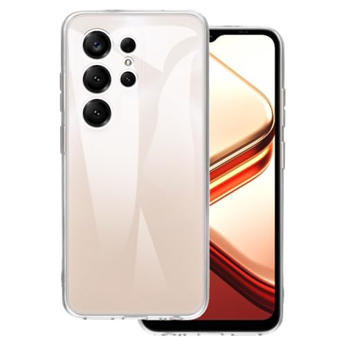 OAGELIM �P�[�X Doogee Note 56X Pro 4G �Ƃ̌݊������� Case �ϏՌ�TPU�\�t�g�t���L�V�u���W�F���ی�d�b�J�o�[ �σX�N���b�`���~���^���[���x���̑ϗ��� (�N���A)