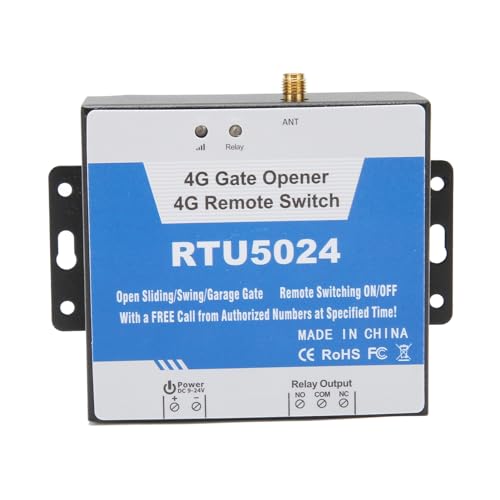 Abridor de puerta 4G programable con reconocimiento de llamadas e interruptor RTU5024 8