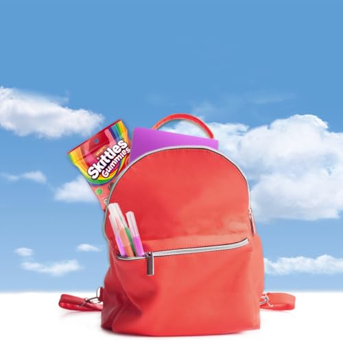 Image of SKITTLES Gummies, Original Fruity Gummy Candy Bags with 4.2 Oz Each, Individually Wrapped Bulk Snacks, Pack of 12