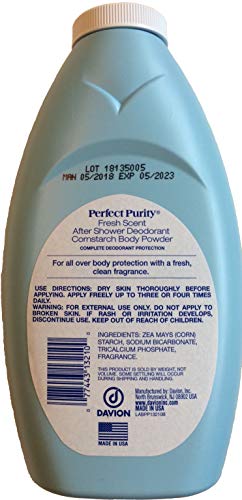 Perfect Purity Talc Free After shower Deodorant Body Powder