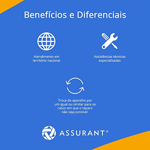 Seguro de Garantia Estendida para Lixadeira Orbital + 1 ano (Faixa de R$250,01 até R$300)