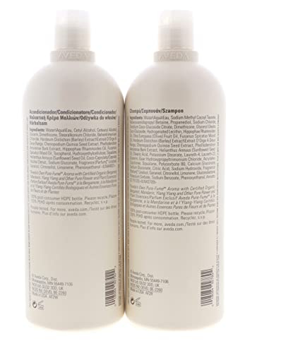 Aveda Damage Remedy Shampoo & Conditioner Liter Duo Set 33.8 Oz #TOP2