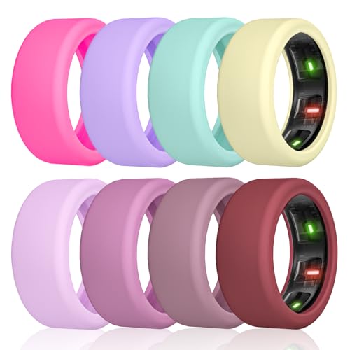 Funda de silicona para Oura Ring Gen 4 y 3 protector flexible y duradero contra arañazos M