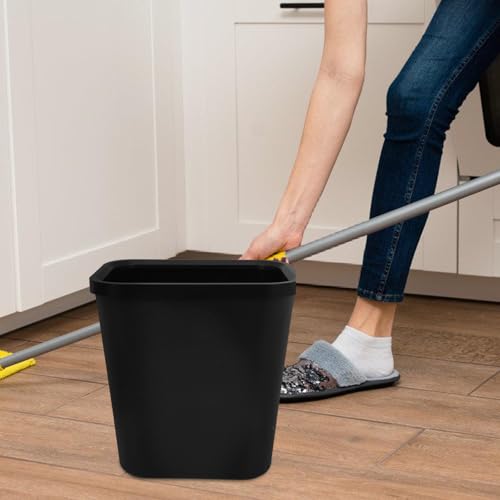 Basurero plástico pequeño COHEALI 14L cuadrado para cocina y baño miniatura 6