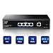 Aumox 5 Port Gigabit POE Switch, 4 Port POE 78W, Gigabit Ethernet Unmanaged Network Switch, Sturdy Metal Housing, Plug and Play, Traffic Optimization (SG305P)