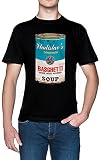 Calidad superior Vladislavs Condensed Basghetti What We Do In The Shadows Negro Hombre Camiseta Tamaño 3XL Black Men\'s tee Size 3XL