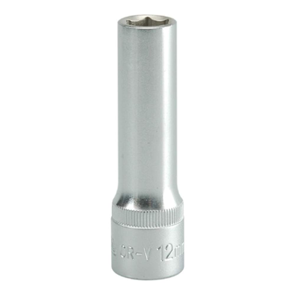 Yato CRV Deep Socket - 16mm, Chrome Finish -16