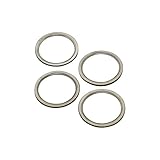 Außendurchmesser: 47,5mm Auspuff Krümmer Dichtung Set 4 Stück 47,5x38x2,5 mm für Cagiva Elefant Ducati Monster Supersport