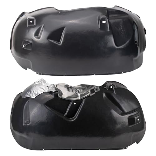 Image of TRQ Inner Fender Liner Set Compatible with 2005-2010 Dodge Dakota 2011 Ram CH1248129 CH1249129