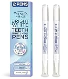 Venus Visage Award Winning Teeth Whitening Pen, 20+ Uses - Teeth whitening Kit Professionally formulated - Best Teeth whitening Gel Pen Teeth Whitener - Low Sensitivity (Mint) (0.07 Fl Oz (Pack of 2))