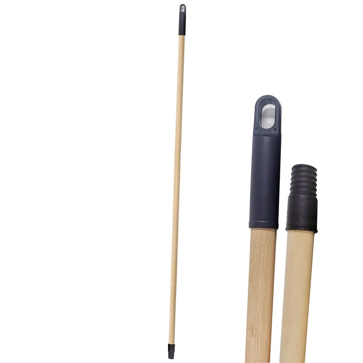 MAURY'S Set 3 Manici Scopa Legno