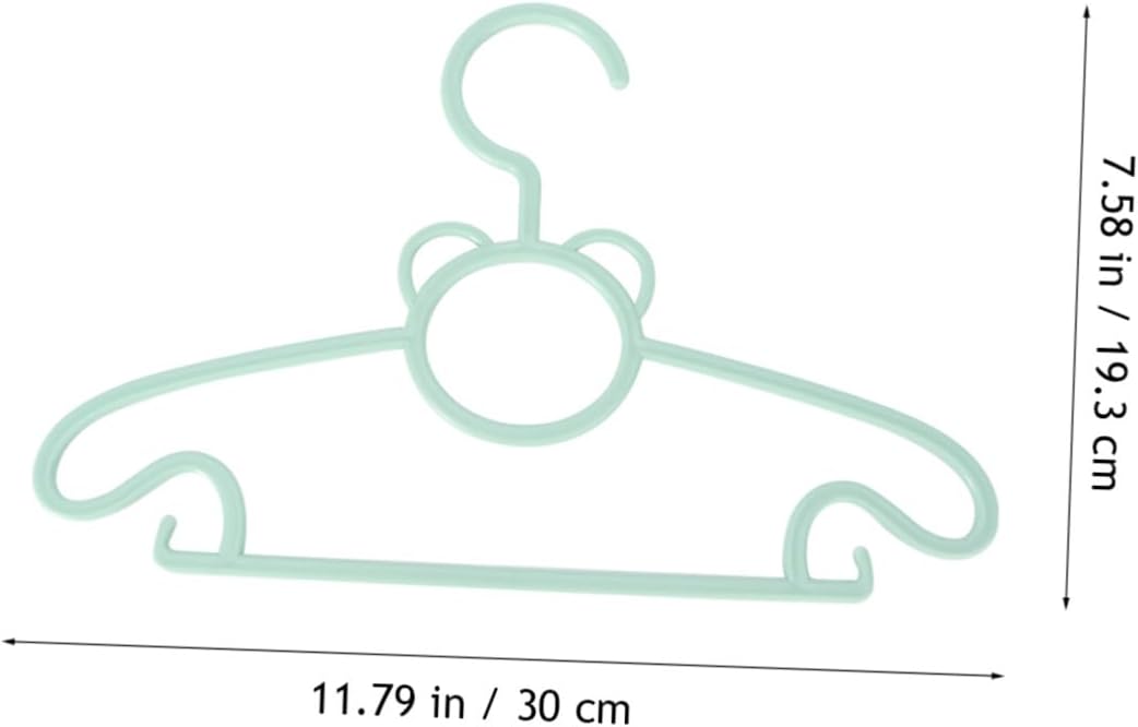 Xmas Baby Plastic Clothes Hanger 10pcs for Newborn Children