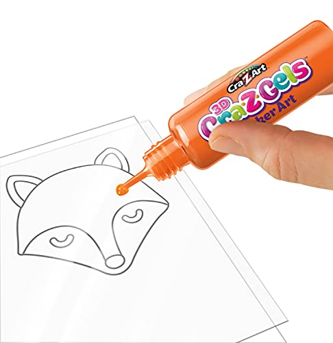 Cra-Z-Art Cra-Z-Gels 3D Deluxe Set Diy Sticker Kit #TOP4