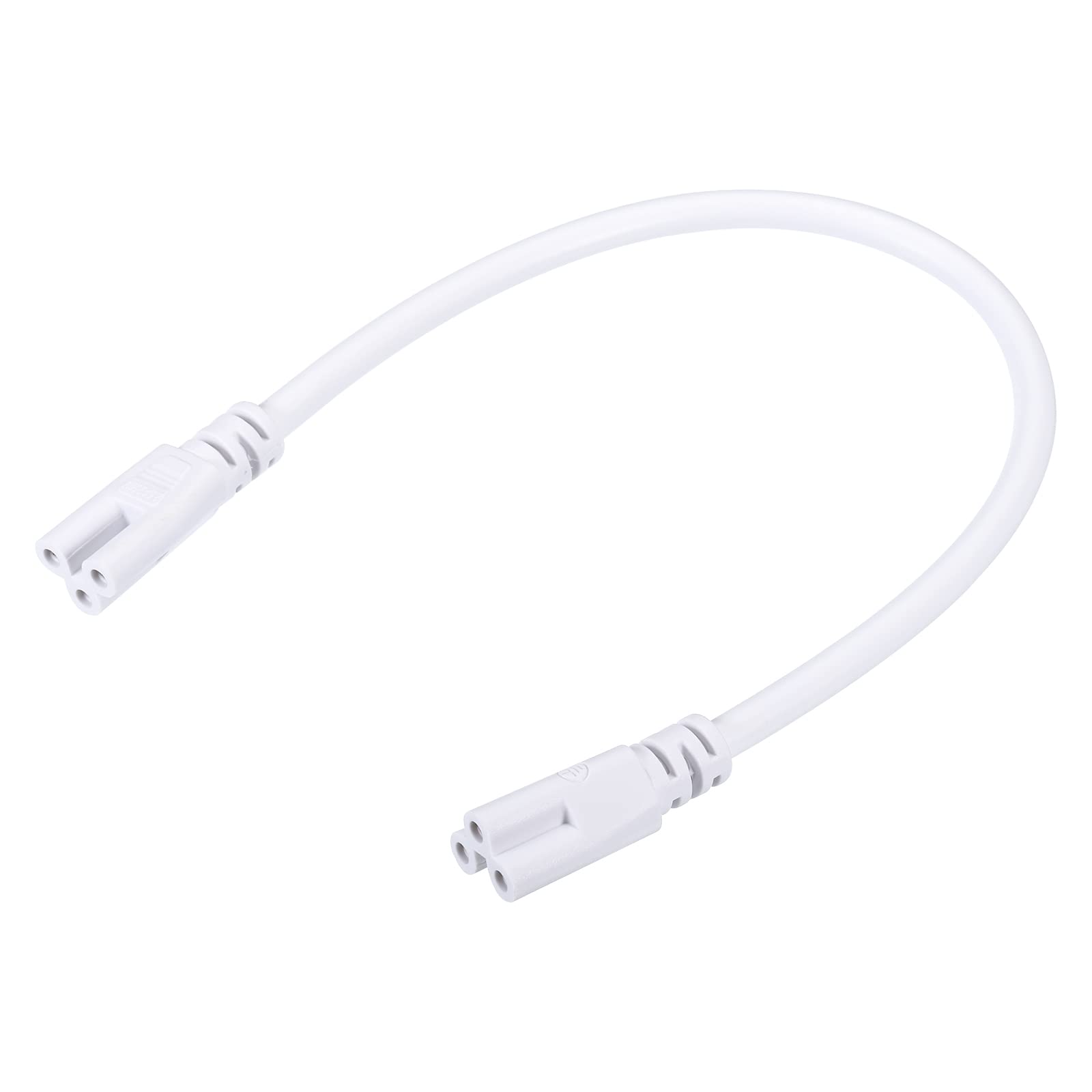 MECCANIXITY T5 T8 LED Tube Connector Round Cable 30CM Female to Female ...