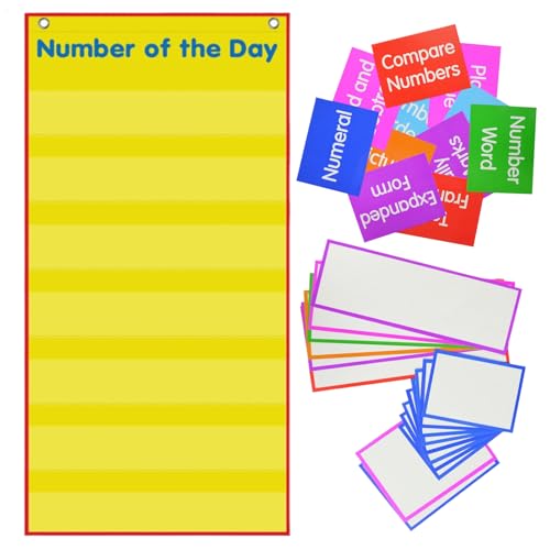 Tableau de poche effaçable pour enseignant de mathématiques et rituels