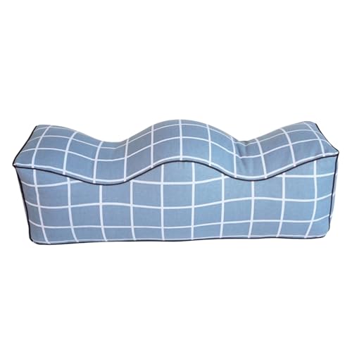 Elevador de piernas y rodillas, cojín de posicionamiento terapéutico, elevador de piernas de memoria, cojín de soporte ventilado, elevación de ángulo estable | Ayuda cómoda para la recuperación de