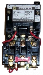 SCHNEIDER ELECTRIC 8536SAO12V02S 9-Amp 600-Vac Nema Size 00 Open Device Non Reversing Starter Plus Options