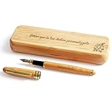 Idea regalo pronta da donare – L’astuccio in legno valorizza la penna e rende il set perfetto come regalo elegante per professionisti, colleghi, insegnanti o persone care.