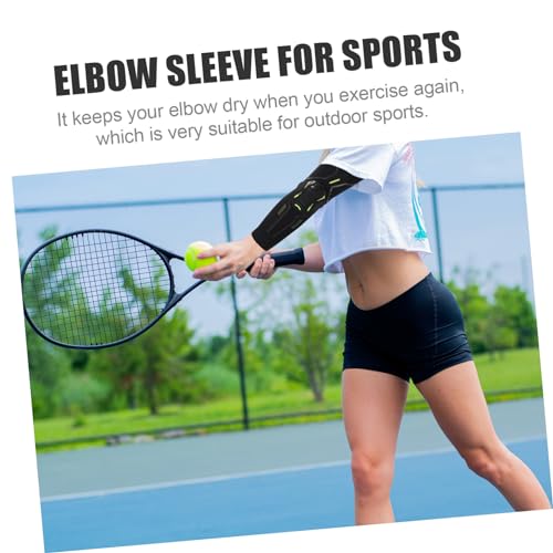 Sosoport Manga De Braço De Futebol Mangas De Braço Manga De Braço De Basquete Protetor De Cotovelo P