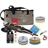 RUPES LHR21V Complete Kit for BigFoot Mark V Random Orbital Polisher - Additional Accessories Included - BigFoot Silver Tools Bag Included - Reduced Noise & Vibrations - Provides Optimal Balance