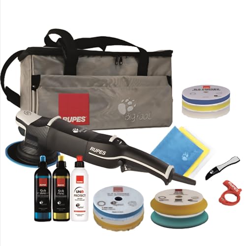 RUPES LHR21V BigFoot Mark V Polisher Kit with Accessories