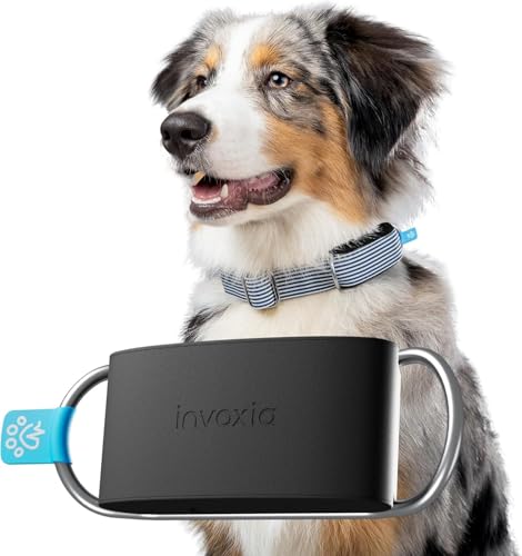 Invoxia Minitailz - Health & GPS Tracker for Dogs #1 - Cardiac and Respiratory Scan - Real-time Location - Activity and Well-Being Analysis - Compact, Lightweight, and Easy to Install