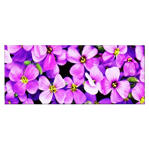 Tableau fleurs Homemania pour salon et chambre : décoration murale multicolore 70x100 cm