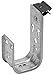J-Hook, 1/8-1/4In, Front, 2In Max Cap