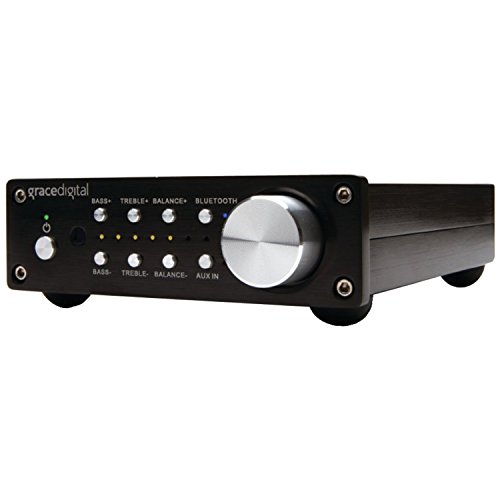 Grace Digital GDI-IRC7500 Stereo Wi-Fi Music System with 3.5-Inch Color Display (Black)