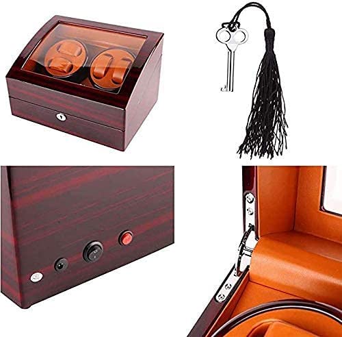 Cargador de relojes automaticos automatic wristwatch winder con pantalla LED 3
