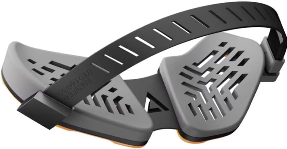 Carpio G2.0 - Advanced Ergonomic Right-Handed Gaming Wrist Rest for Mouse - Superior Support for Serious Gamers - Anti-Fatigue, Smooth Glide (Large, Right, Grey)