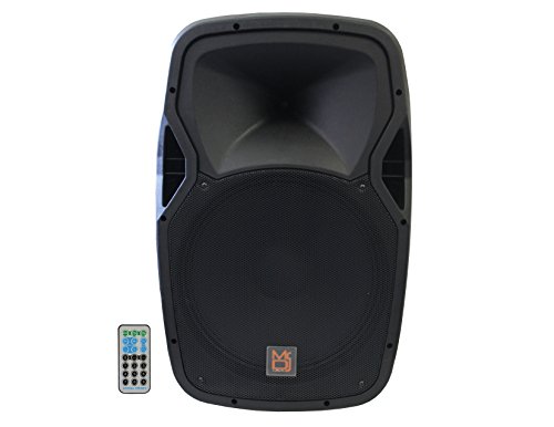 Mr. Dj DJBT115 15-Inch 3000 Watts Max Power Speaker with Built-in Bluetooth/FM Radio/ MP3/USB/SD Card Slot - Thumbnail 2