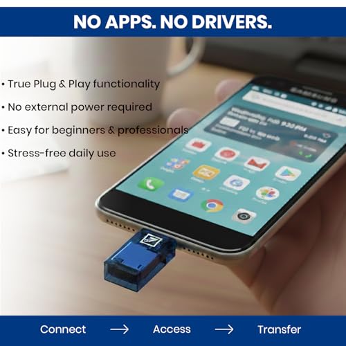 Image of ONE 7 4 in 1 SD & TF Card Reader for USB & iPhone | Supports TF, SD, SDHC, SDXC, MMC, RS-MMC, Micro SDXC | High-Speed Data Transfer Card Reader for Laptop, Tablet & Smartphone (ON CC-37)