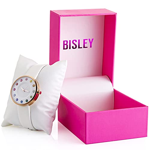 Bisley White Watches For Women Leather Strap Female Analog Watch Ladies Watches For Small Wrists #TOP6