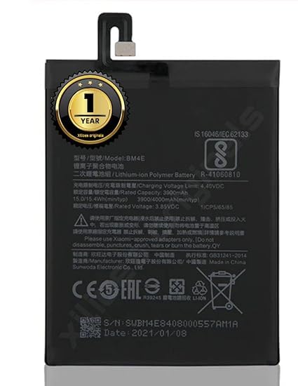 Image of BM4E Battery for Redmi Poco F1 Battery BM4E Battery for Redmi Poco F1 Battery with 1 Year Warranty** (Y69)