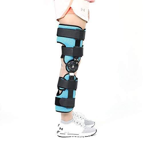 Rodilleras Médicas Rodilla con Bisagras, ROM Estria Inmovilizante Atrena De La Pierna Ortopédica Patilla Atrena Rodilla Rodilla Inmovilizador De Rodilla Soporte De Soporte De Abrazadera